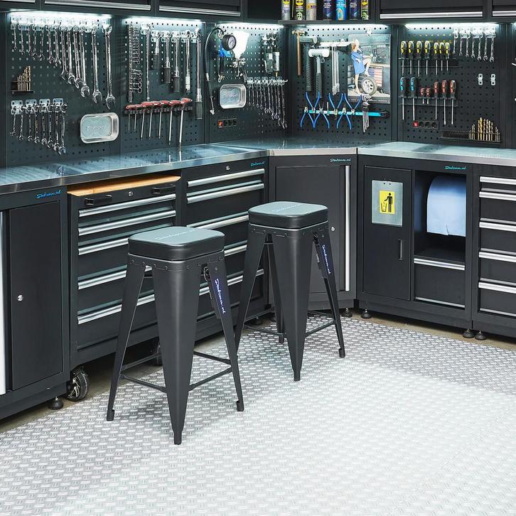 Datona Werkplaatskruk - 2 stuks - Datona - Zwart, Auto diversen, Autogereedschap, Ophalen of Verzenden