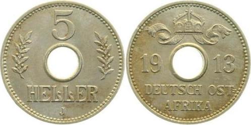 5 Heller Nebengebiete Lochgeld 1913j, Timbres & Monnaies, Monnaies | Europe | Monnaies non-euro, Envoi