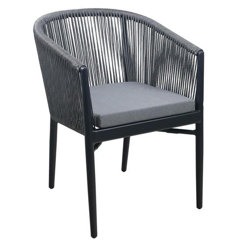 Stoel | VEGA | Aluminium Rotan/Aluminium | Grey |, Zakelijke goederen, Horeca | Keukenapparatuur, Nieuw in verpakking, Verzenden