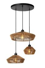 Lucide YUNKAI - Hanglamp 3xE27, Huis en Inrichting, Lampen | Hanglampen, Verzenden, Nieuw, Metaal, Trendy verlichting
