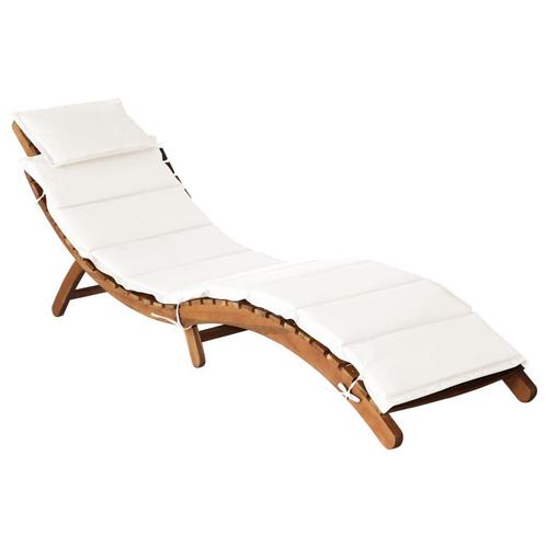 Tuinligbed Acaciahout -60%! Topdeal voor kleine tuinen!, Tuin en Terras, Ligbedden, Inklapbaar, Nieuw, Hout, Verzenden