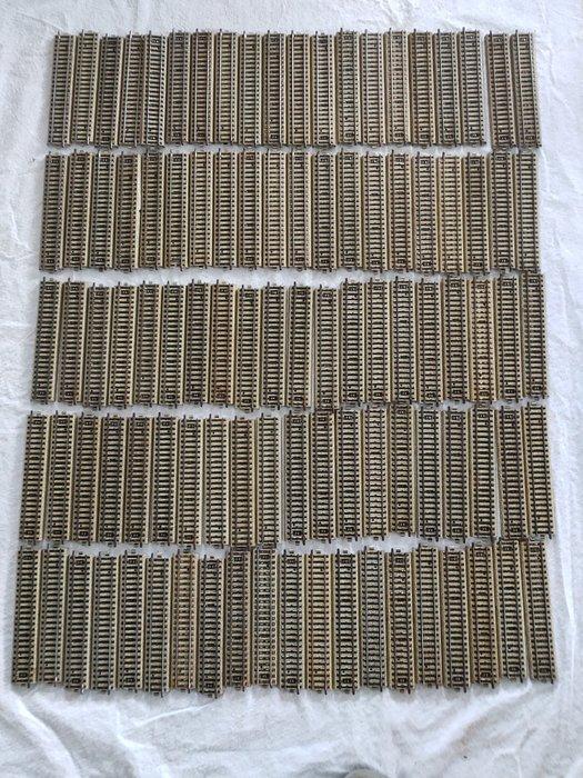 Märklin H0 - 5106 - Modeltrein (100) - M rechter rails, Hobby en Vrije tijd, Modeltreinen | H0