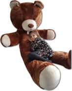 Luxe XXL teddybeer 2 meter - Statement knuffel voor volwa..., Kinderen en Baby's, Speelgoed | Knuffels en Pluche, Ophalen of Verzenden