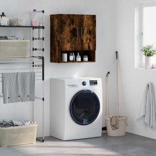 vidaXL Wandkast 60x31x70 cm bewerkt hout gerookt, Huis en Inrichting, Kasten | Overige, Nieuw, Verzenden