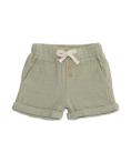 HEMA Baby Broekje Mousseline Groen