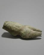 Romain antique Bronze Votive model, Sabot décoré - 32 mm