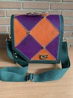 Handtas purple / orange classic green  schoudertas, Ophalen of Verzenden, Nieuw