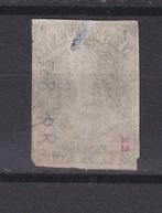 Nieuw-Zeeland 1857 - 2 pence Ultramarijn Dun Papier Zonder, Gestempeld