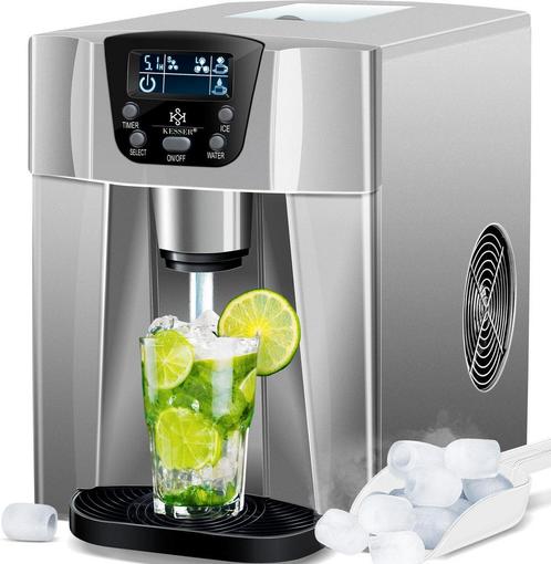 KESSER® Ijsblokjesmaker - Ijsblokjesmachine -12kg/24 uur - R, Huis en Inrichting, Woonaccessoires | Overige, Verzenden