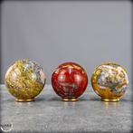 Jasper Kugel-Set met zeldzame Bumblebee – krachtige