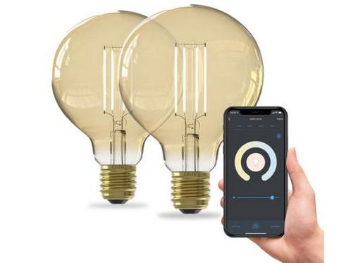 Veiling - Calex Slimme Lamp - Set van 2 stuks, Huis en Inrichting, Lampen | Losse lampen, Gebruikt