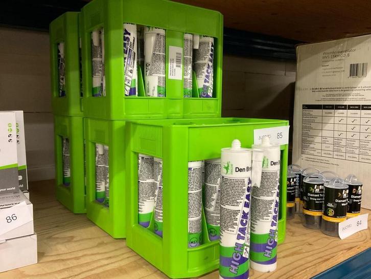 Faillissementsveiling VIHAMIJ: 5x krat Den Braven, Zwaluw, Articles professionnels, Machines & Construction | Pièces