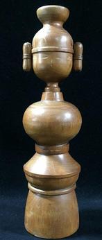 Set van 2 / Japanse vintage houten ridder Kokeshi pop, Antiek en Kunst