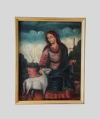 Scuola di cuzco (XIX) - SantAgnese, Antiek en Kunst