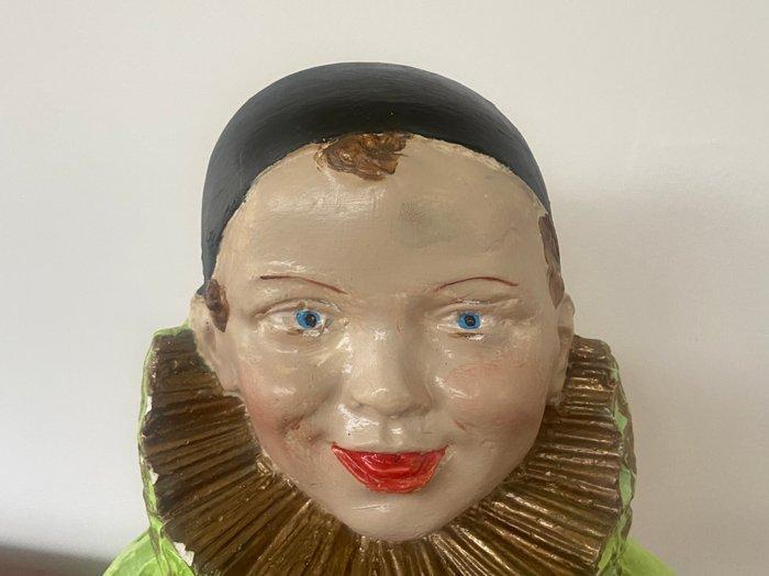 Pierrot Gourmand - Reclamebord - Gips, Antiek en Kunst, Curiosa en Brocante