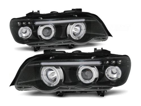Angel Eyes koplamp units Chrome geschikt voor BMW X5 E53, Autos : Pièces & Accessoires, Éclairage, Envoi