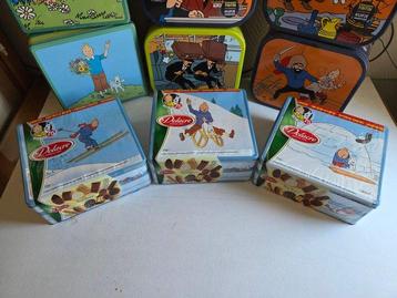 Tintin - 10 Boîtes à biscuits Delacre de 2003 à 2013 -
