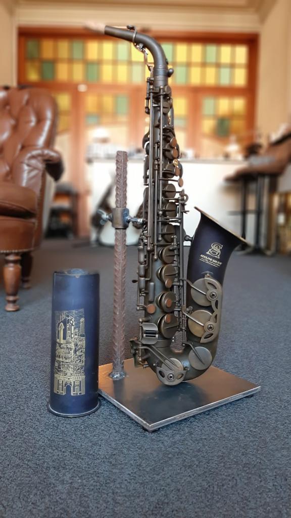 Unieke saxofoon - limited edition reeks, Muziek en Instrumenten, Blaasinstrumenten | Saxofoons, Nieuw, Met koffer, Ophalen of Verzenden