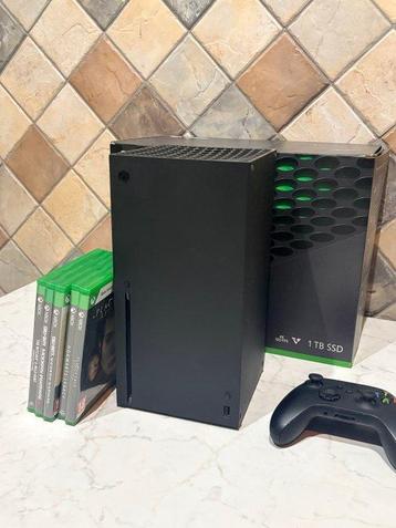 Microsoft - Xbox Series X - Videogameconsole + games - In beschikbaar voor biedingen