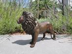 sculptuur, Bronzen leeuw - 31 cm - Brons, Antiek en Kunst