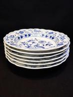 Meissen - Bord (6) - Ø 23,4 cm 6er Set antike gemuldete