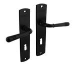 Intersteel deurkruk Helena op schild 230x44mm SL72 zwart, Doe-het-zelf en Bouw, Ophalen of Verzenden, Nieuw