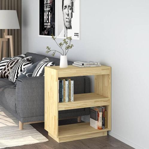 vidaXL Boekenkast 60x35x71 cm massief grenenhout, Huis en Inrichting, Kasten | Boekenkasten, Nieuw, Verzenden
