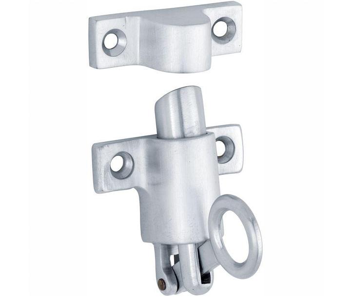 Raamknip Elegant met sluitkom mat chroom, Doe-het-zelf en Bouw, Raamkozijnen en Schuifdeuren, Nieuw, Overige materialen