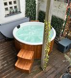 Hottub met houtkachel en/of warmtepomp | 500€ Stock korting, Tuin en Terras, Verzenden, Nieuw, Vast