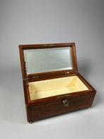 Boîte à bijoux - Ronce de noyer, Bois de rose