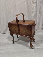 Naaidoos - Hout - Vintage houten cantilever naaidoos op