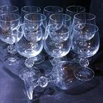 Drinkset (12) - Kristal, Goud - Spectaculaire gouden kelken, Antiek en Kunst