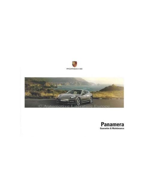 2012 PORSCHE PANAMERA GARANTIE & ONDERHOUD ENGELS, Autos : Divers, Modes d'emploi & Notices d'utilisation