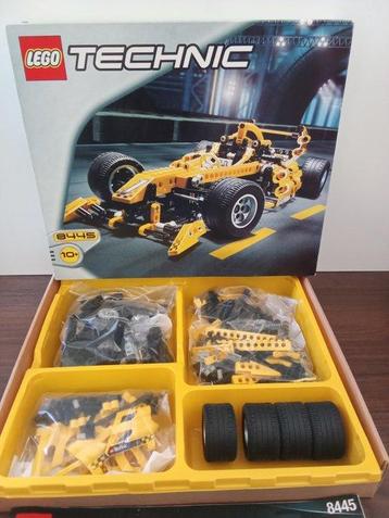 Lego Set - 8445 - Technic - 8445 Technic Yellow Racer