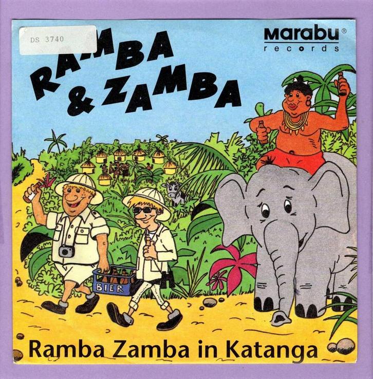 Ramba & Zamba – Ramba Zamba In Katanga (1-7-Vinyl-Single), CD & DVD, Vinyles Singles, Enlèvement ou Envoi