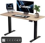 Stane Zit Sta Bureau Elektrisch Verstelbaar 140 X 80 CM - 4, Verzenden, Bureau