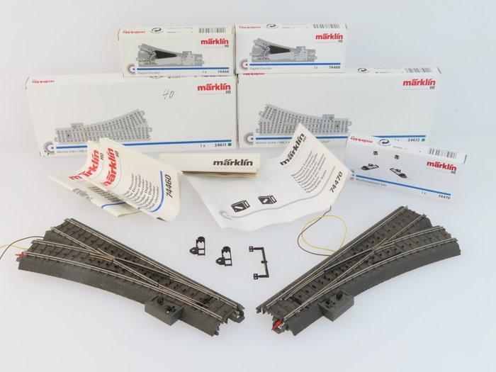 Märklin H0 - 24611/24612/74460/74470/74490 -, Hobby en Vrije tijd, Modeltreinen | H0
