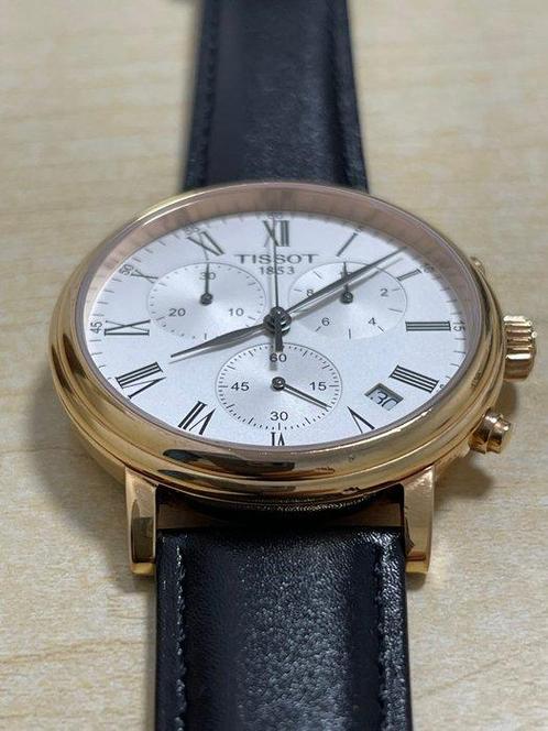 Tissot - Carson Premium Chronograph - Zonder Minimumprijs -, Handtassen en Accessoires, Horloges | Heren