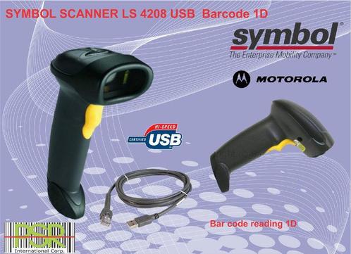 Symbol LS4208  Barcode Scanner, Informatique & Logiciels, Scanners, Enlèvement ou Envoi