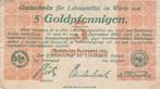 1923 Europe Germany Mue 12-0010 2 5 goudpfennig Aachen avf, Postzegels en Munten, Verzenden, België