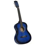 vidaXL Gitaar klassiek beginner en kinderen 3/4 36 blauw, Muziek en Instrumenten, Verzenden, Nieuw