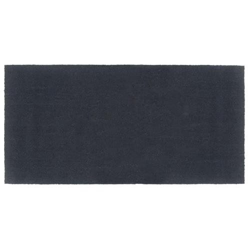 vidaXL Tapis de porte gris foncé 100x200 cm fibre de, Tuin en Terras, Deurmatten, Verzenden