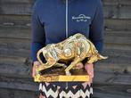 Beeld, Large Steampunk Bull - 21.5 cm - Hars
