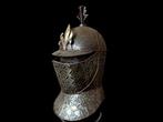 Decoratief ornament - decoratieve ridderhelm Franse lelie -, Antiek en Kunst