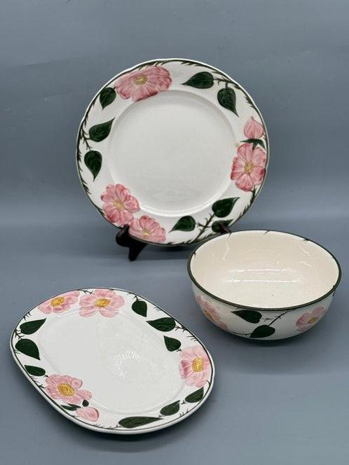 Harnas - Villeroy & Boch – Wild-Rose Set met serveerschaal,, Antiek en Kunst, Antiek | Meubels | Tafels