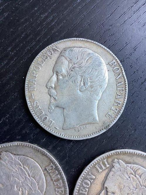 Frankrijk. Napoléon III. 5 Francs 1852/1870 (5 zilveren, Postzegels en Munten, Munten | Europa | Euromunten