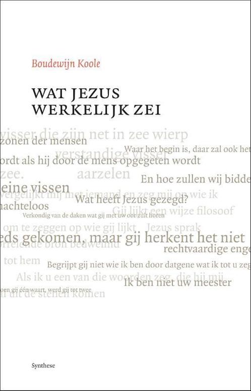 Wat Jezus werkelijk zei 9789062710904 Boudewijn Koole, Boeken, Esoterie en Spiritualiteit, Gelezen, Verzenden