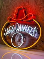 Jack Daniels - Enseigne lumineuse au néon - Verre soufflé