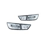 Feux Arrière Pour Renault Clio 4 13-16 Light Bar Fond Chromé, Auto-onderdelen, Verzenden, Nieuw