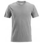 Snickers 2527 wollen t-shirt - 2800 - light grey melange -, Nieuw